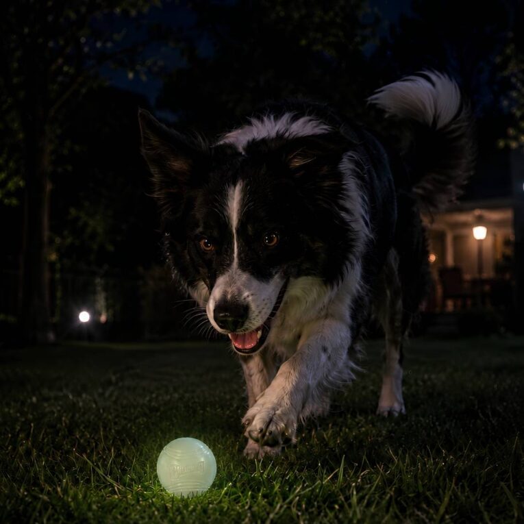 PELOTA CHUCKIT MAX GLOW1