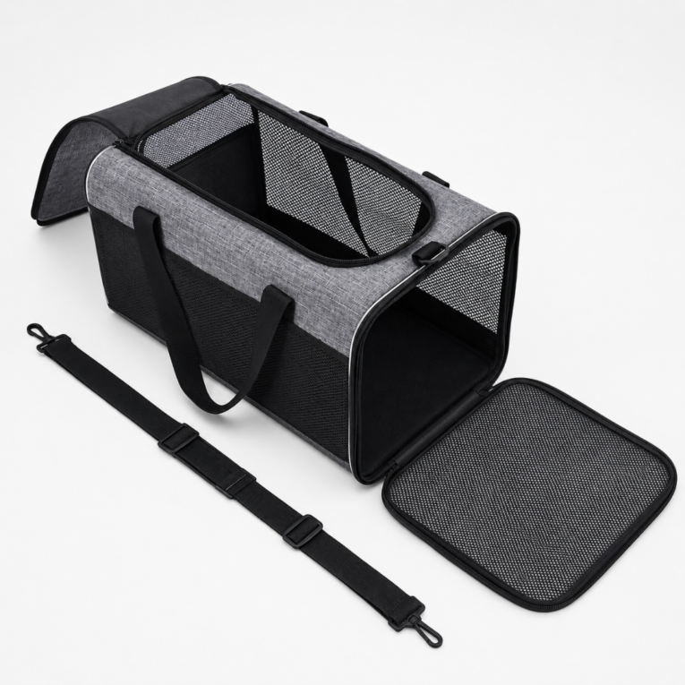 BOLSO TRANSPORTADOR PARA PERROS Y GATOS