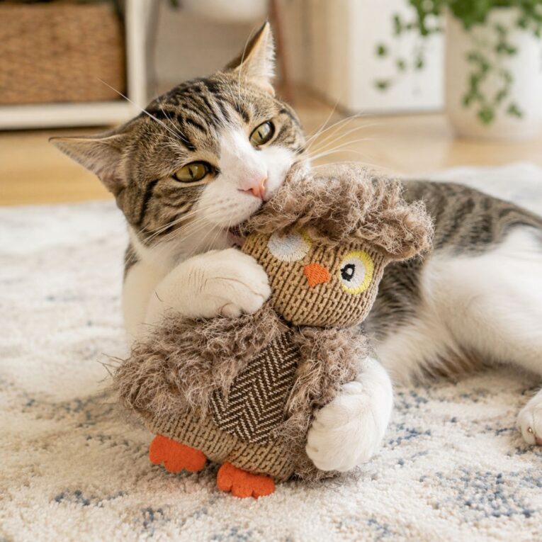 BUHO CON CATNIP RASCALS1