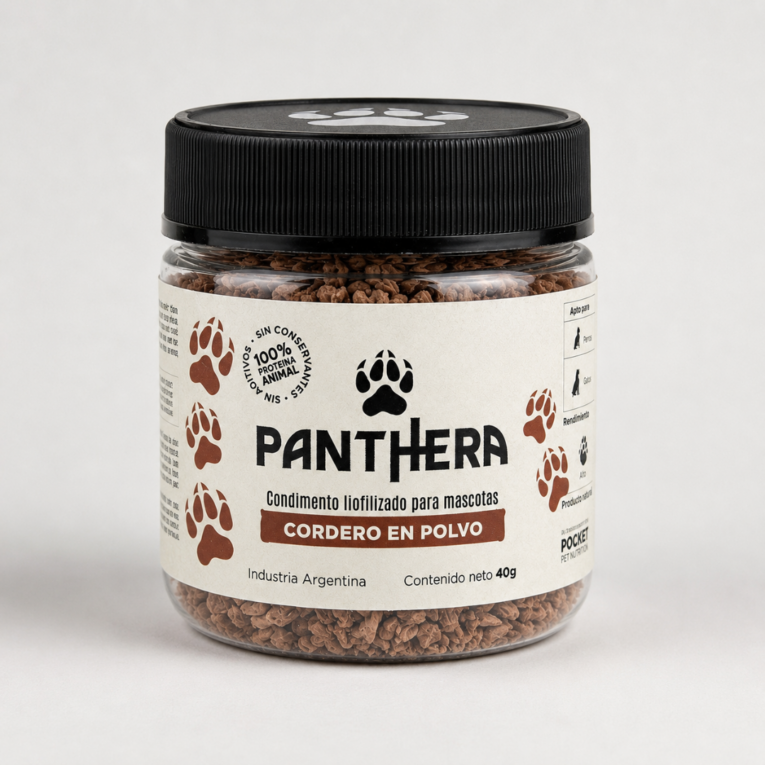 CONDIMENTO PANTHERA CORDERO 40 G