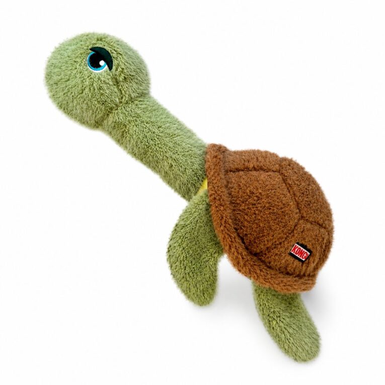 KONG PELUCHE SCRUFFS TURTLE