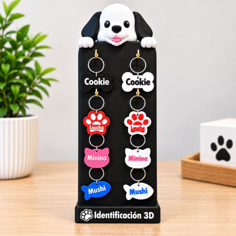 CHAPITA IDENTIFICATORIA 3D