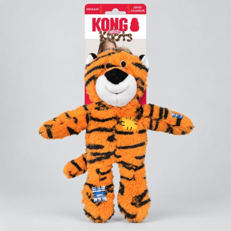 PELUCHE KONG WILD KNOTS TIGER1