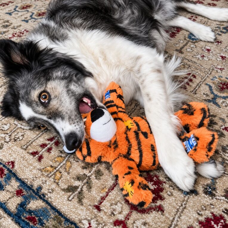 PELUCHE KONG WILD KNOTS TIGER2
