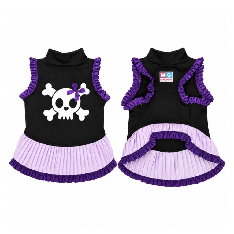 VESTIDO CALAVERA MANCHITAS